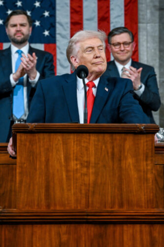 Trump uses State of the Union to talk up economy